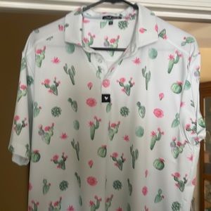 Bad Birdie L Desert Hazard polo